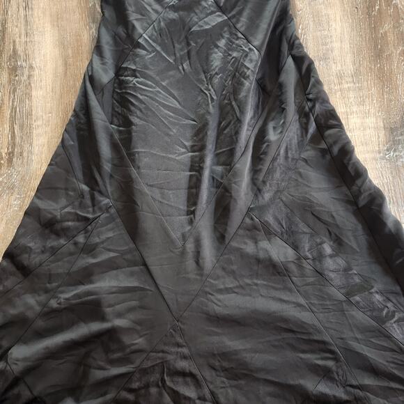 Retrofete Black Maxi Dress Sleeveless Size Patchwork Size Small? - Picture 3 of 9